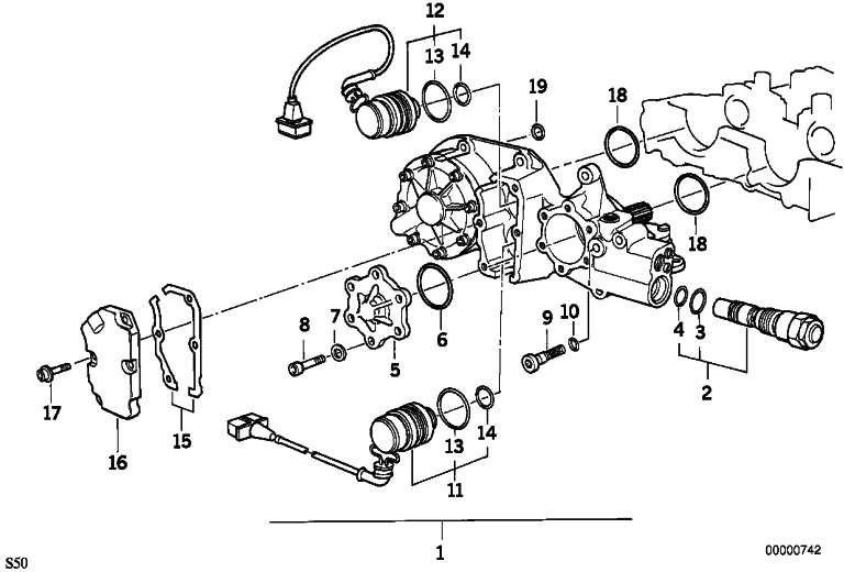 BMW純正ISAスクリューM5x20 3シリーズZ8ミニ（07129905121）| 07129905121