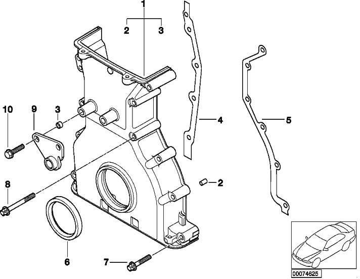 BMW純正ASAネジM6x40-Z1 3シリーズZ3 Z4（07129905521）| 0712990521