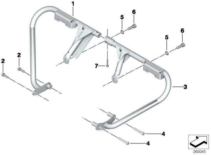 BMW純正ISAスクリューM8x50-8.8 Znniv（07129905978）| 07129905978