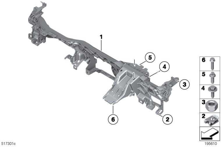 BMW純正シックスカントン1シリーズ5シリーズ7シリーズX1 X5 X6 Z3 Z4 Z8 MINI（07129906887）| 07129906887