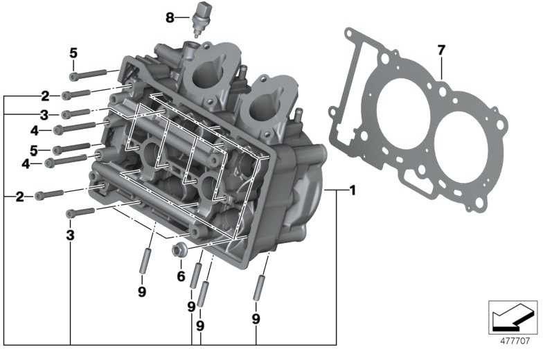 BMW純正ISAネジM6x35-8.8（07129907399）| 07129907399