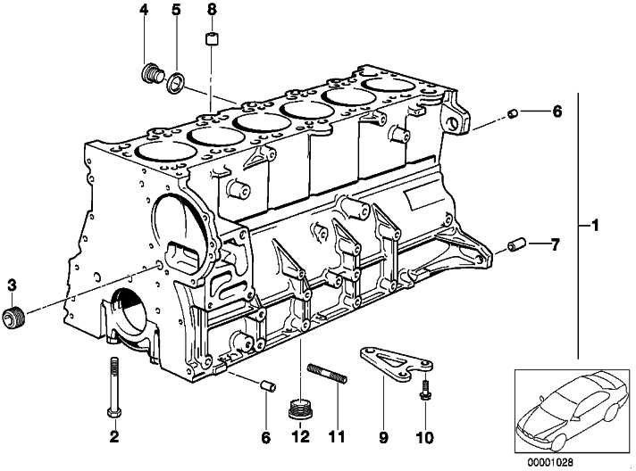 BMW本物の硬いねじM8x35 3シリーズ7シリーズX5 Z3 Z4（07129908132）| 07129908132