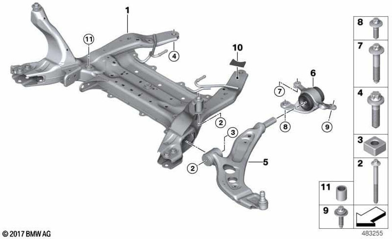 BMW純正スレッド挿入M12x1.5x18（07129909338）| 07129909338