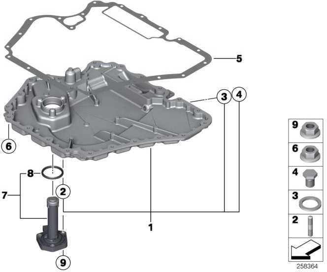 BMW純正ASAネジM6x25-U1-8.8（07129909551）| 07129909551