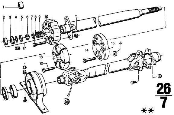 BMW純正6つの母親Credence M10 3シリーズ7シリーズ8シリーズM1 Z1 Z3（07129964672）| 07129964672