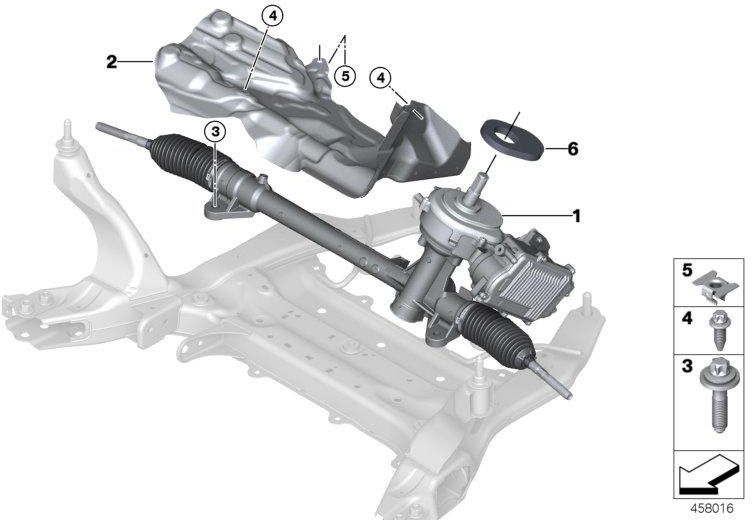 BMW純正ASAスクリューM12x45-10.9（0714688411）| 0714688411