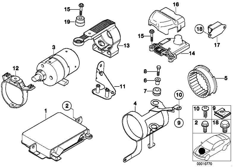 BMW Genoine Six Cancer with People M6X35 ZNS3 1シリーズ5シリーズ7シリーズX1 X3 X3 Z3 Z4 Z8 MINI（07146971298）| 07146971298