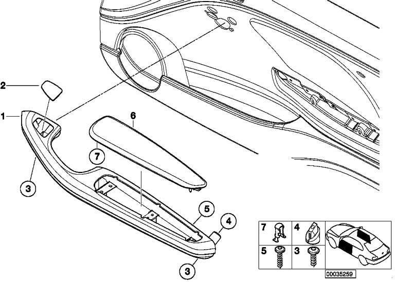 BMW本物のリンセンスクリュー付きISA 35x5 1シリーズZ4（07146979835）| 07146979835