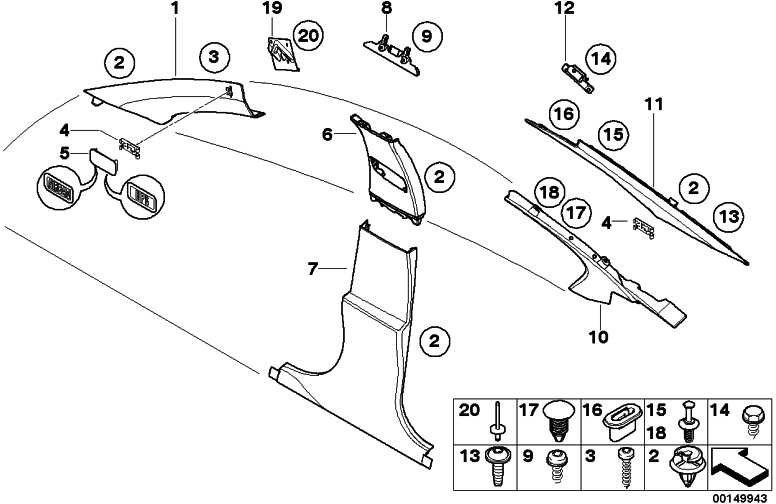 BMW本物のブラインドニエット4.5 mm 5シリーズ4シリーズX1 7シリーズ（07146984985）| 07146984985