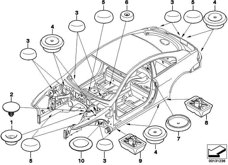 BMW本物のクラブプラグD = 12mm 1シリーズ4シリーズ7シリーズX1 X3 X5 X5 X4 Z4 MINI（07147127539）| 07147127539