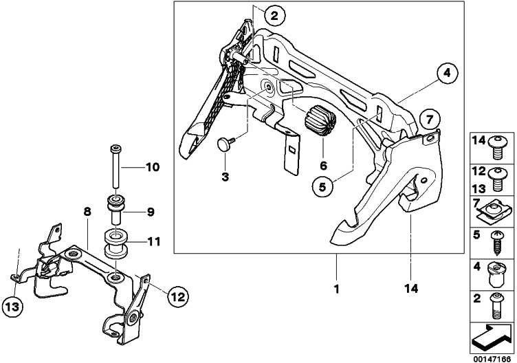 BMW本物のリンセンスクリューST5X17-ZNS3 1シリーズ5シリーズ7シリーズX1（07147127714）| 07147127714
