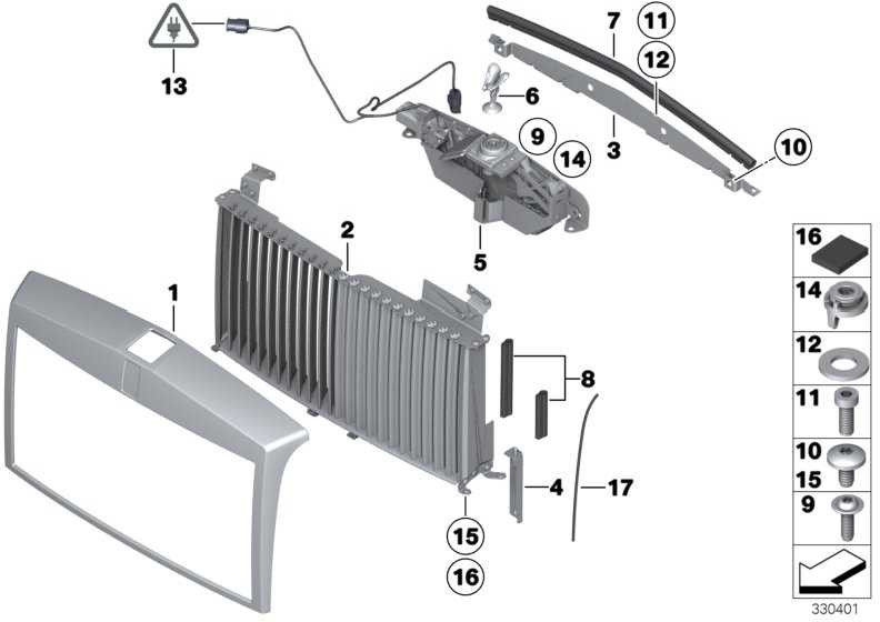 BMW純正スペーサーセルフ - 接着剤3.2x8x12mm 1シリーズ4シリーズ5シリーズ7シリーズミニ（07147167864）| 07147167864