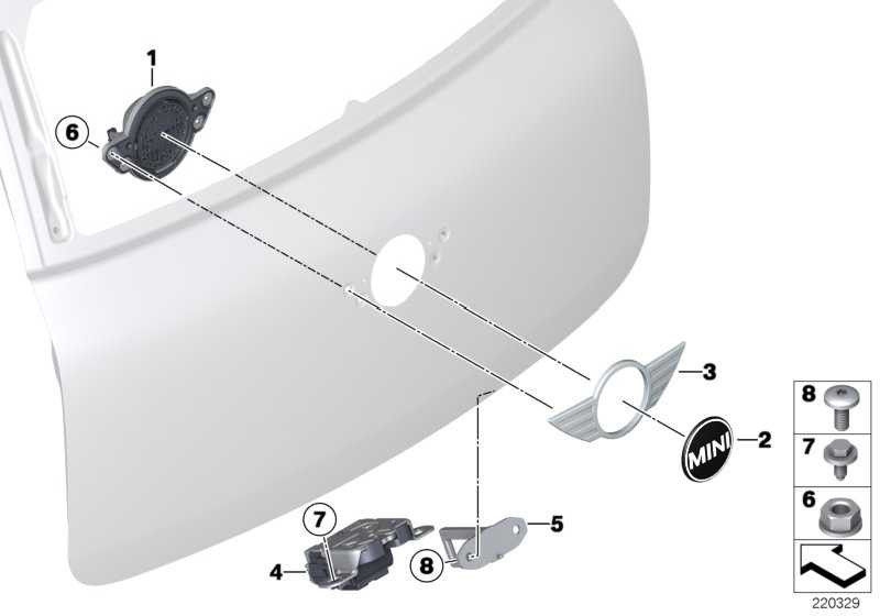 BMW純正kombi linseスクリューIsa m8x20 1シリーズ5シリーズ7シリーズx3 mini（07147234925）| 07147234925