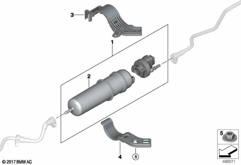 BMW純正6倍のカントンマザーペインM6（07147311066）| 07147311066