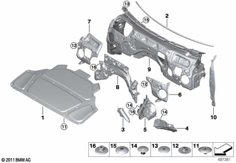BMW純正クリップ（07147384894）| 07147384894