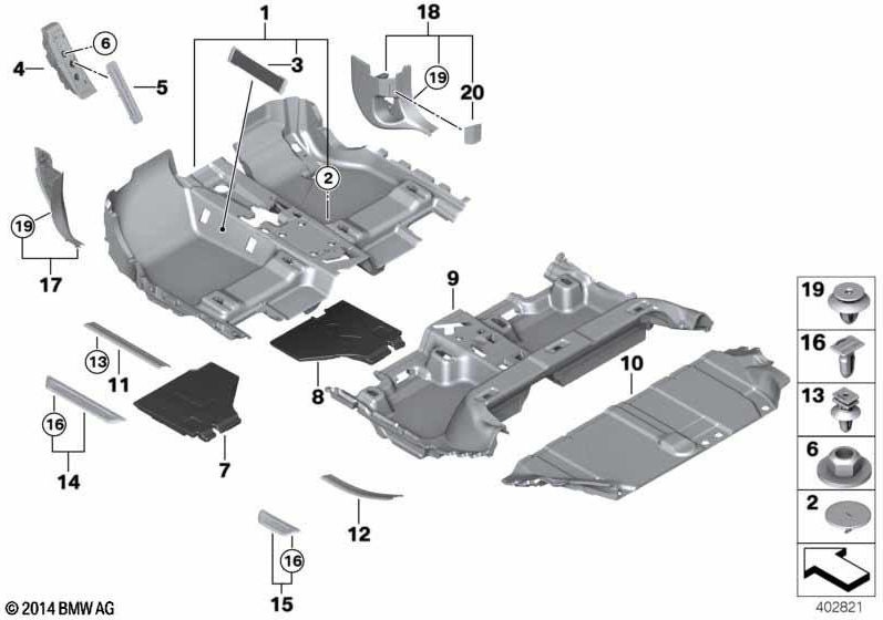 BMW純正クリップ（07147430771）| 0714743077
