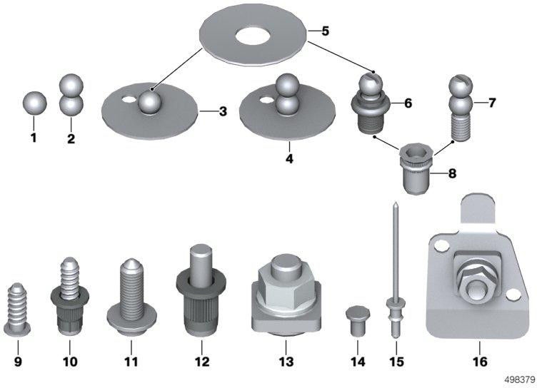 bmw sureded molts m5（07147446118）を備えた本物のeinfachkugel | 07147446118