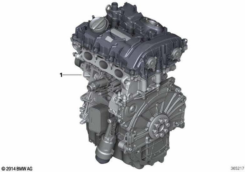 BMW本物のエンジンB38A15A（11000003076）| 11000003076