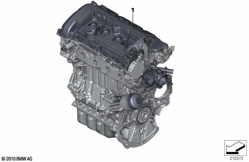 BMW本物のエンジンN16B16A（11002348271）| 11002348271