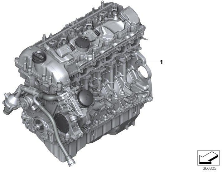 BMW本物のエンジンS55B30A（11002420288）| 11002420288