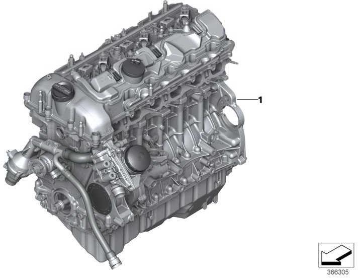 BMW本物のエンジンS55B30A 3シリーズ（11002433194）| 11002433194