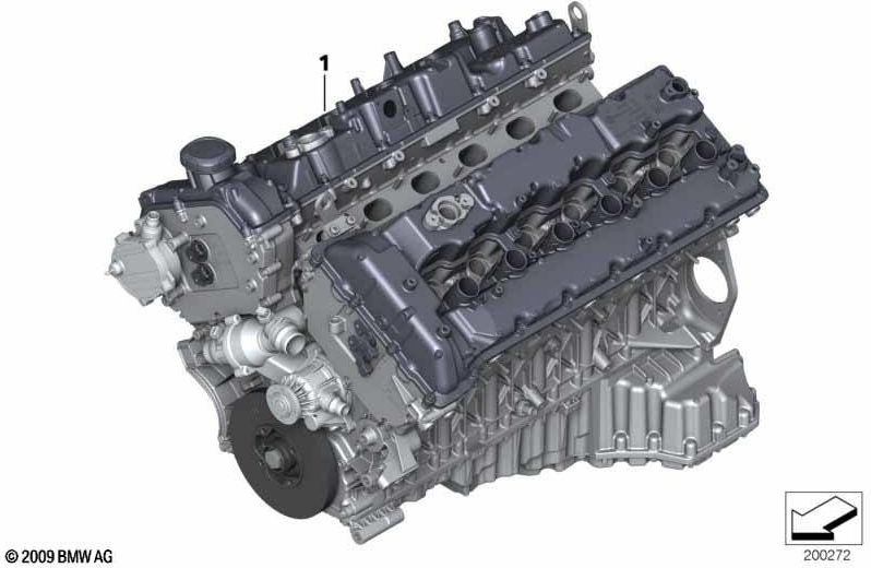 BMW本物のカバーN74B66C（11002467860）| 11002467860