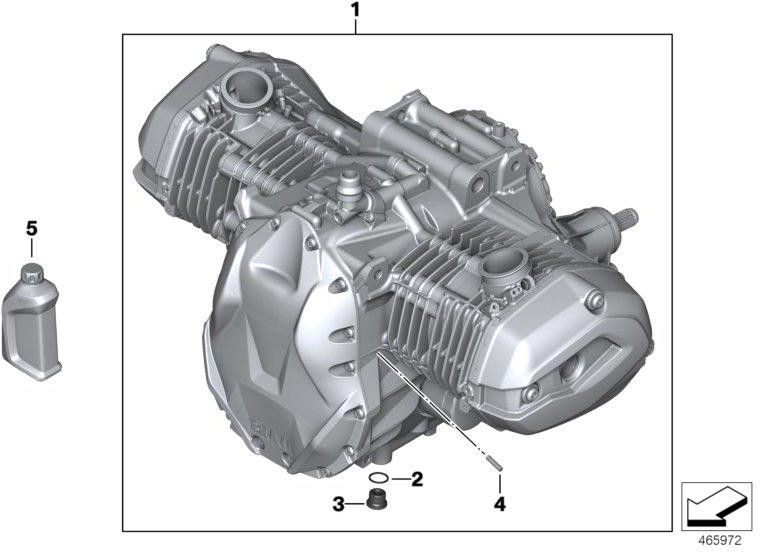 BMW本物のモーターSchwarz（11008389103）| 11008389103