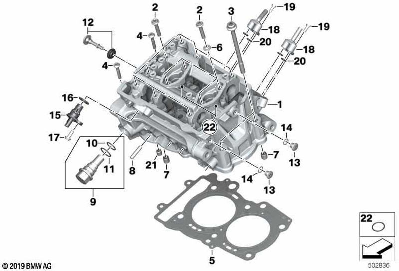 BMW本物のセットチェーンテンショナー（11008404491）| 11008404491