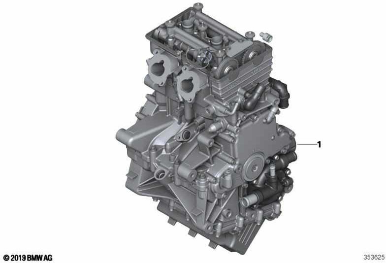BMW本物のエンジンW20K06A（11008563293）| 11008563293