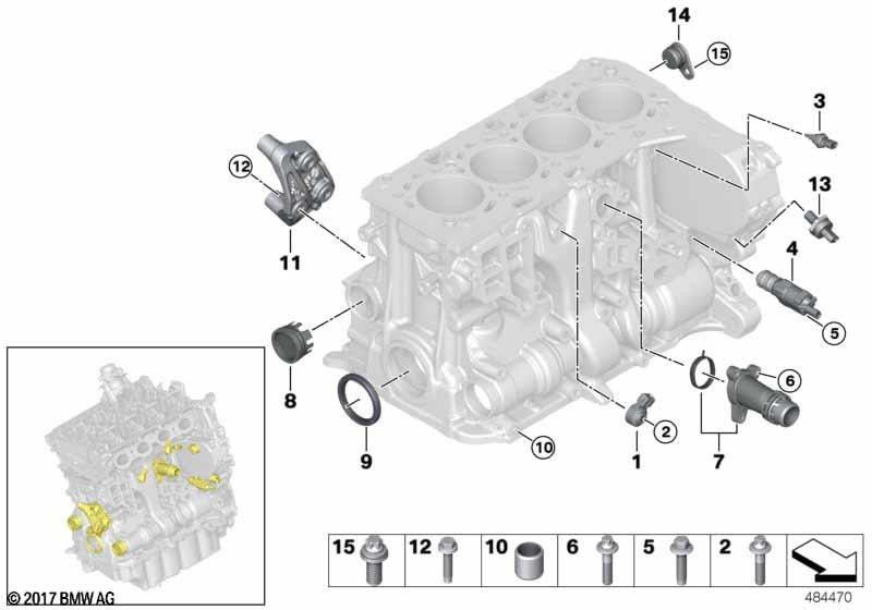 BMW本物のwellendichtring 55x68x8（11118664905）| 11118664905
