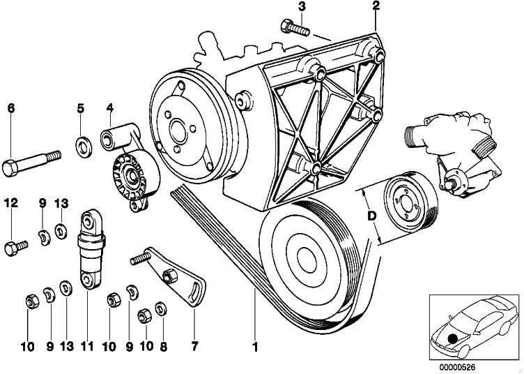 BMW純正パススリーブD = 11.1mm 1シリーズ4シリーズ7シリーズ8シリーズX1 X3 X3 Z3 Z4 Z8 MINI（11121726245）| 11121726245
