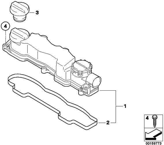 BMW純正クラスピックカバーオイル汚染ミニ（11127572848）| 11127572848