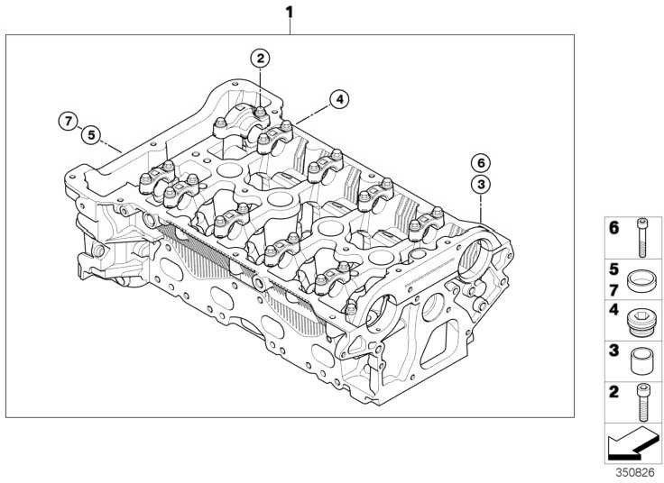 BMW本物のシリンダーヘッドミニ（11127577371）| 11127577371