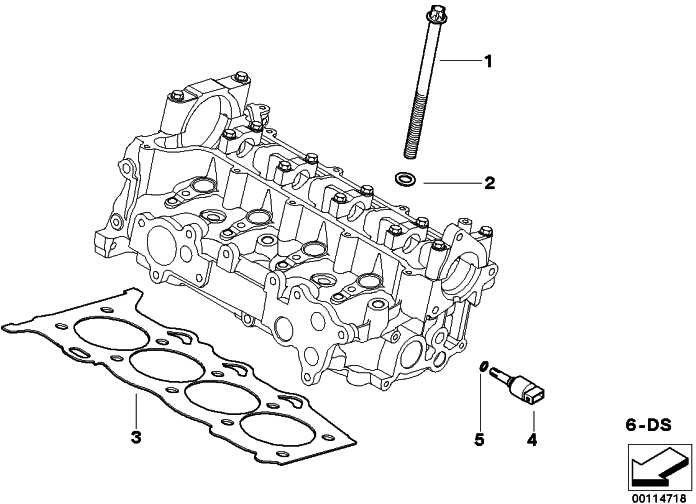 BMW本物のシリンダーヘッドガスケットアスベストフリー5- 0.95-1.05mm mini（11127790956）| 11127790956
