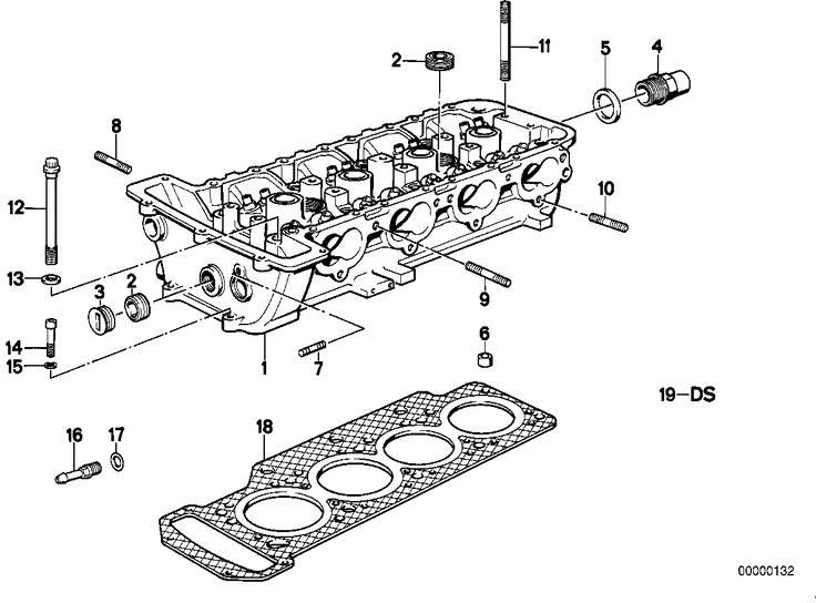 BMW純正シリンダーヘッドガスケットS14 2.5L（11128430121）| 11128430121