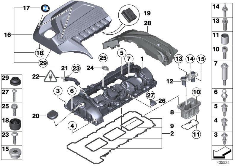 BMW本物のバンドスクリューM6x30（11129454322）| 11129454322