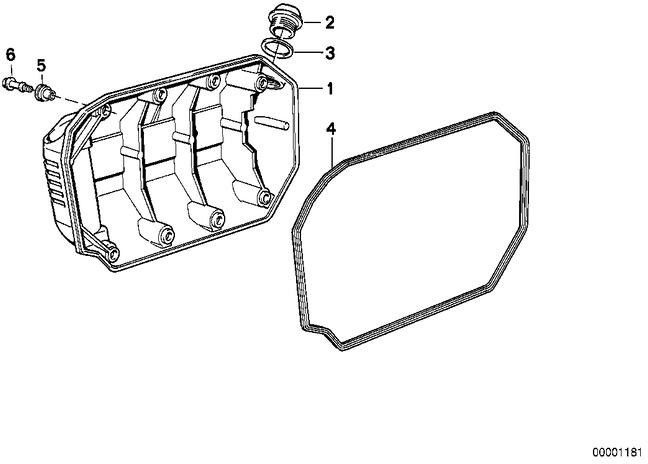 BMW本物のクランクケースカバー（11141460689）| 11141460689