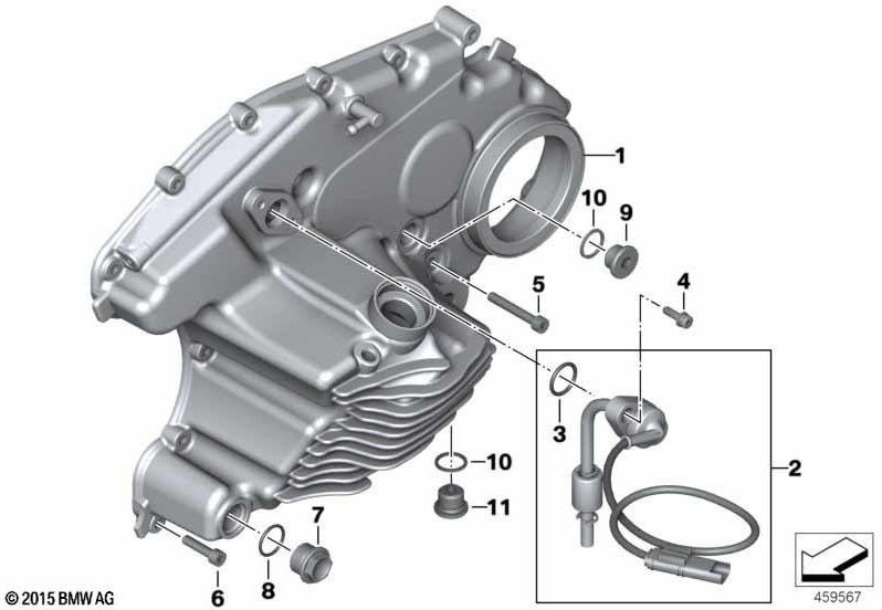 BMW本物のギアデッキル（11148549446）| 11148549446