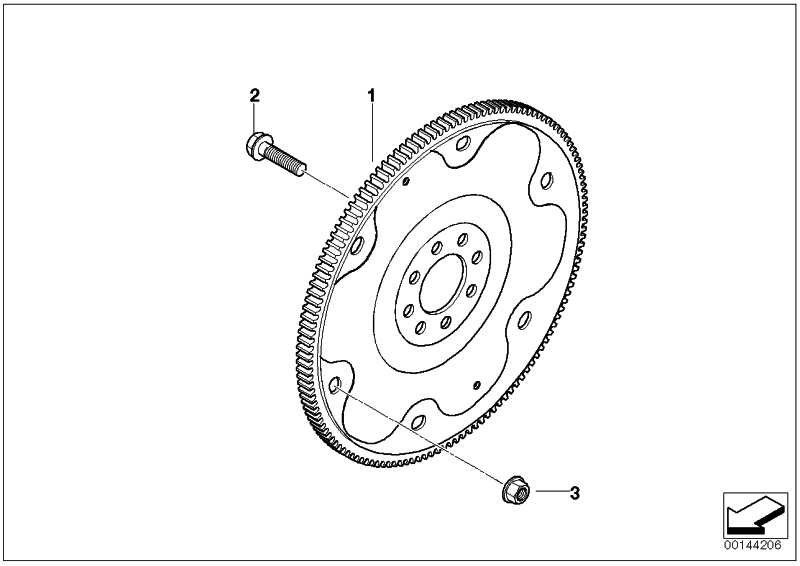 BMW純正バンドスクリューM10x17 Mini（11227541070）| 11227541070