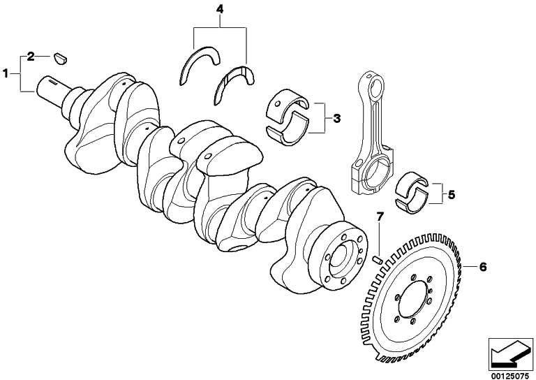 BMW本物のストレージシェル "1"（11247794929）| 11247794929