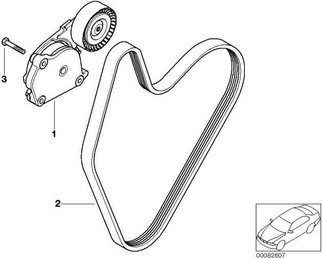 BMW本物のv -ribbedベルト6p x 892 mini（11287526363）| 11287526363