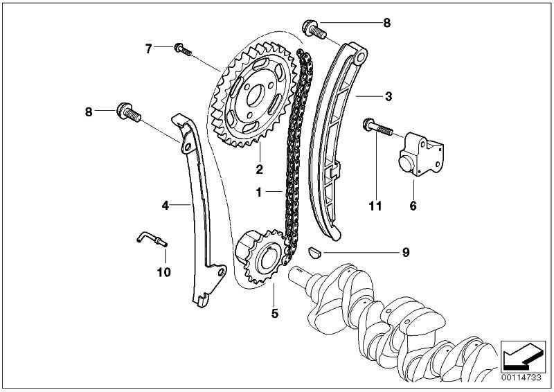 BMWフランジミニ付き本物のネジ（11317791836）| 11317791836
