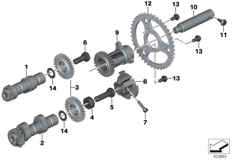 BMW本物軸（11318388372）| 11318388372