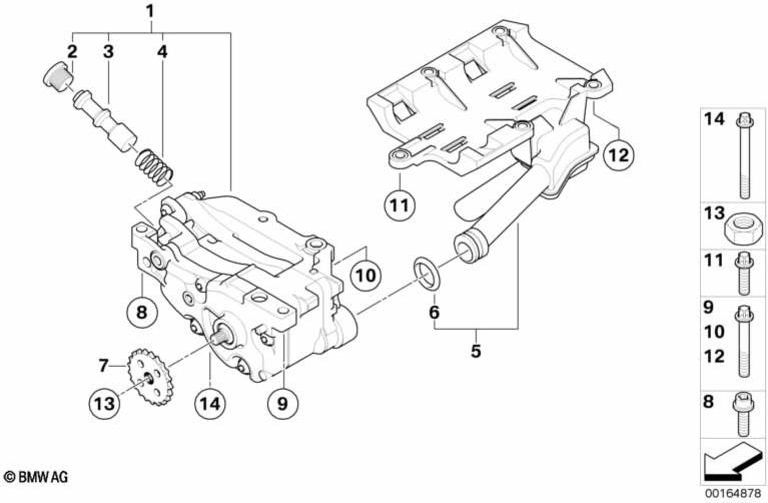 BMW純正オイルポンプ（11415A12274）| 11415A12274