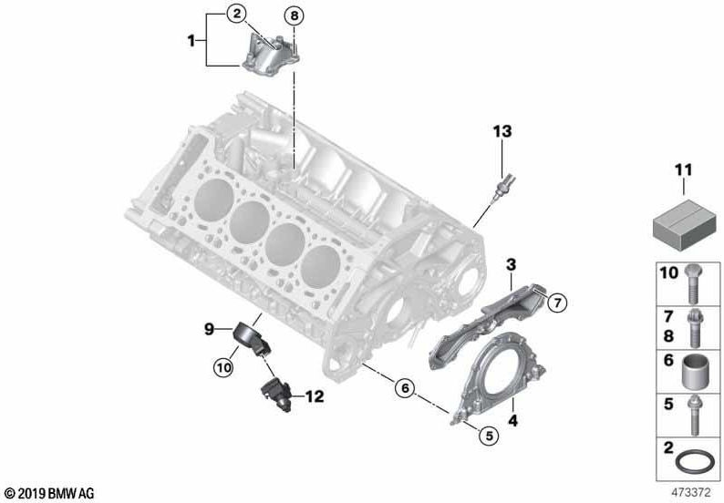 BMW純正オイルリターンリッド（11428092560）| 11428092560