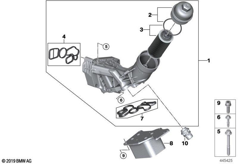 BMW純正熱交換器（11428585624）| 11428585624
