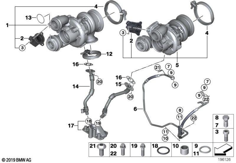 BMW本物のリターンラインシル。 1-4（11429454094）| 11429454094