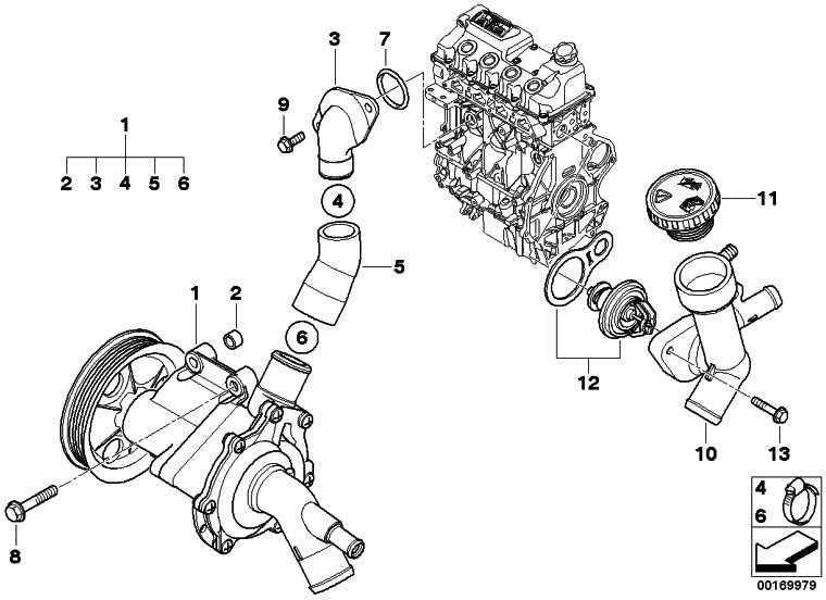 BMW純正水ホースミニ（11517829913）| 11517829913