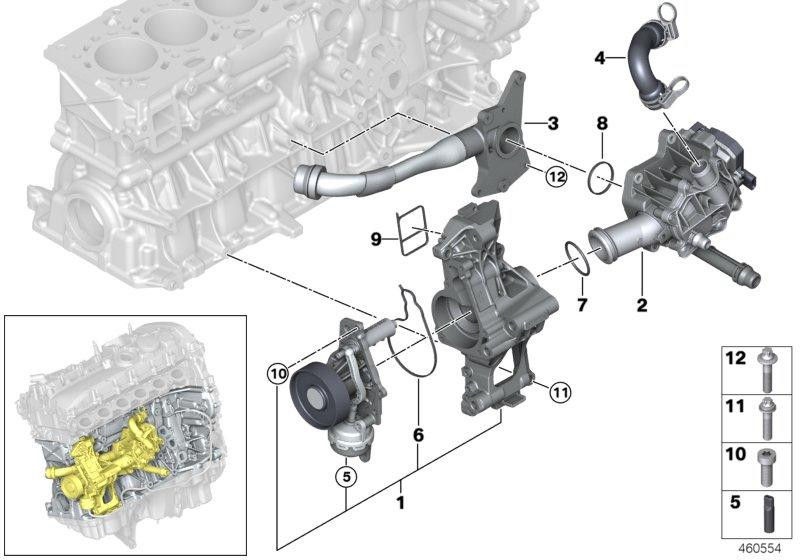 BMW純正プロファイルの方向（11518632586）| 11518632586