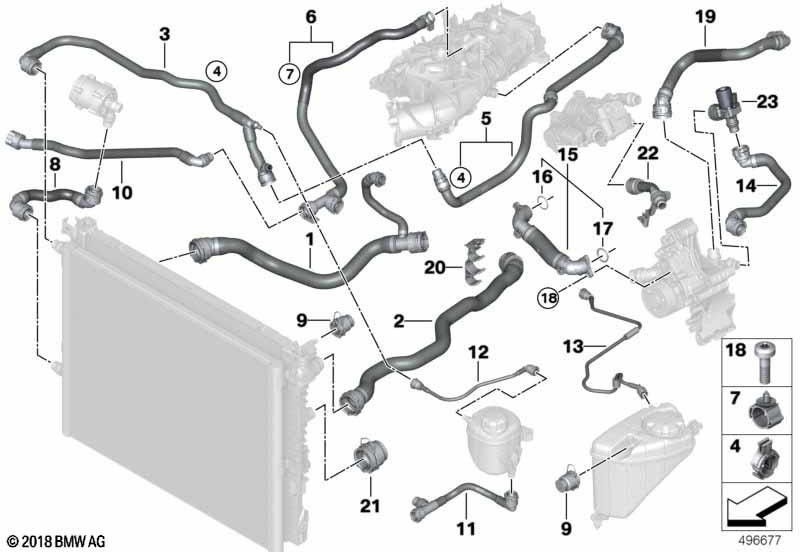BMW本物のスイッチングバルブ（11518689694）| 11518689694